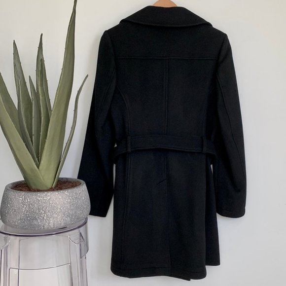 Hunter Wool Trench Coat- Classic and Super soft! NWT - Picture 3 of 10